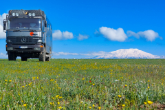 Turkey: or mountains as background